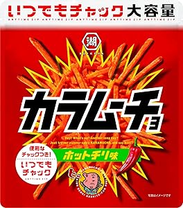 湖池屋 いつでもチャック スティックカラムーチョ ホットチリ味 140g×12袋